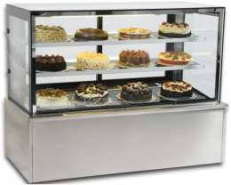 square-glass-cake-fridge